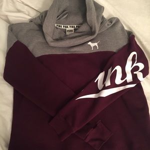 Pink Pullover Sweatshirt